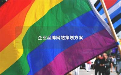 企业品牌网站策划方案